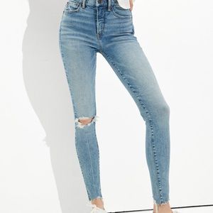 American eagle skinny jeans barely worn!!